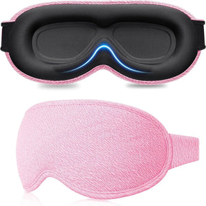 3D Sleeping Mask 100% Blockout Light Sleep Mask For Eye Soft Eye Mask for Travel Eyeshade Night Breathable Blindfold Slaapmasker wellvy wellness store