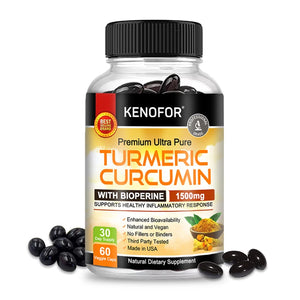 Kenofor Curcumin Antioxidant Capsules - wellvy wellness store