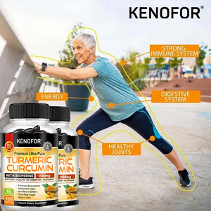 Kenofor Curcumin Antioxidant Capsules - wellvy wellness store