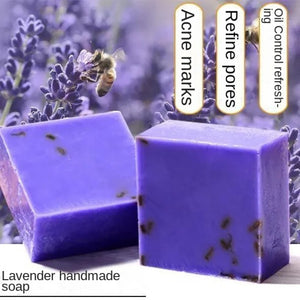 Maruomiki Lavender Anti-Acne Handmade Soap: Skin Cleansing & Oil Control - wellvy wellness store