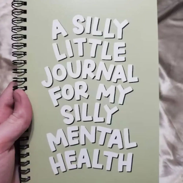 Mental Health & Well-Being Notebook: Office Wall Stationery Organizer - wellvy wellness store