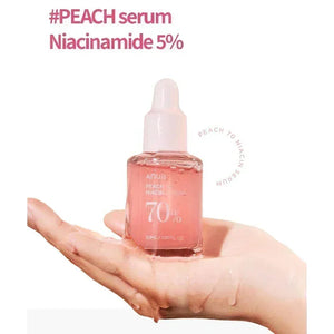 ANUA Peach 70 Niacinamide Serum – Brightening & Hydrating Vegan Face Serum (30ml) | 10% Niacinamide + Vitamin B3 | Korean Skincare for Radiant Skin