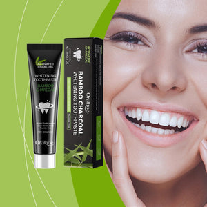 Bamboo Charcoal Toothpaste | Deep Cleansing, Stain Removal & Fresh Breath – 85g