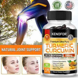 Kenofor Curcumin Antioxidant Capsules - wellvy wellness store