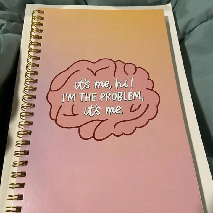 Mental Health & Well-Being Notebook: Office Wall Stationery Organizer