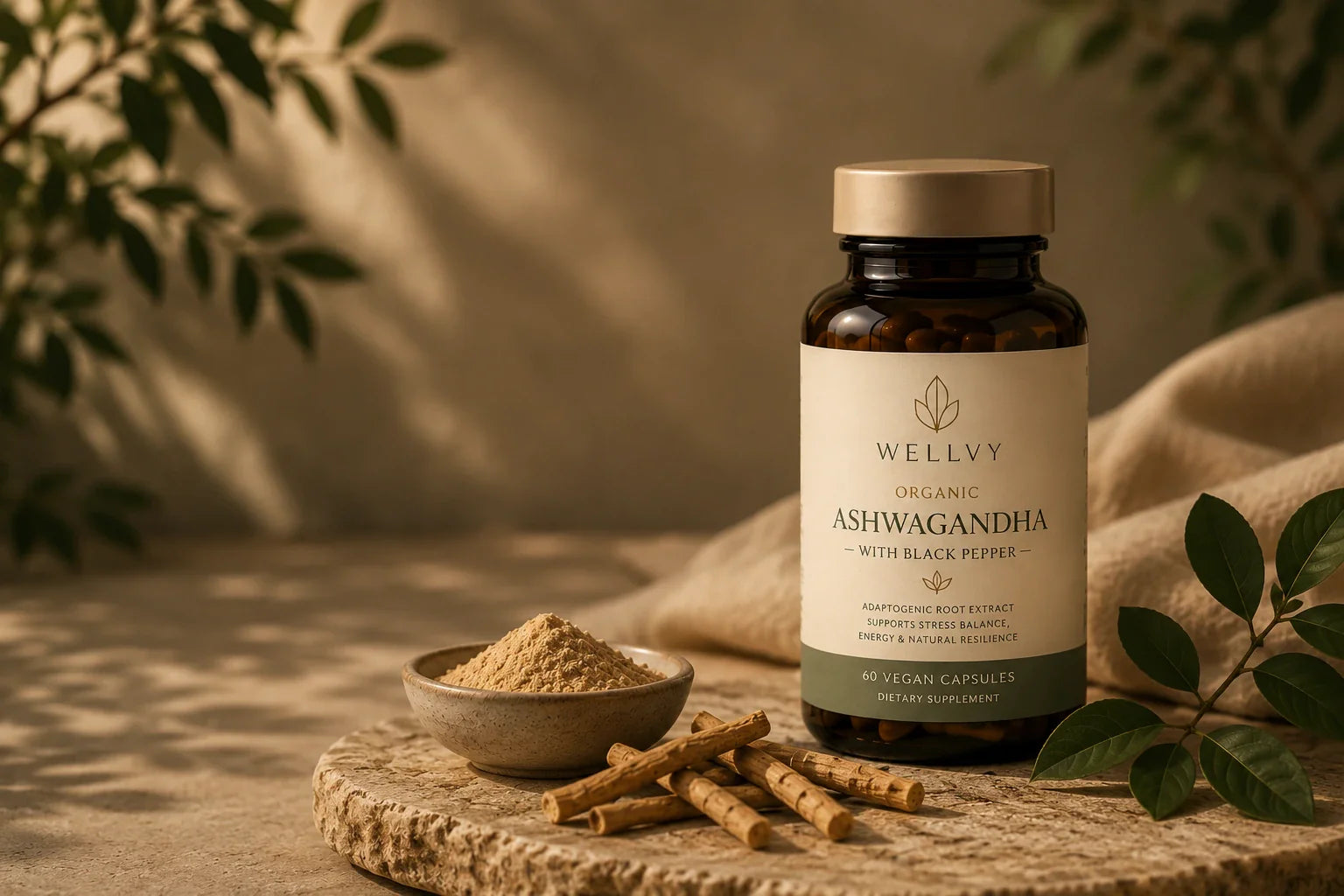 Organic Ashwagandha Benefits: 