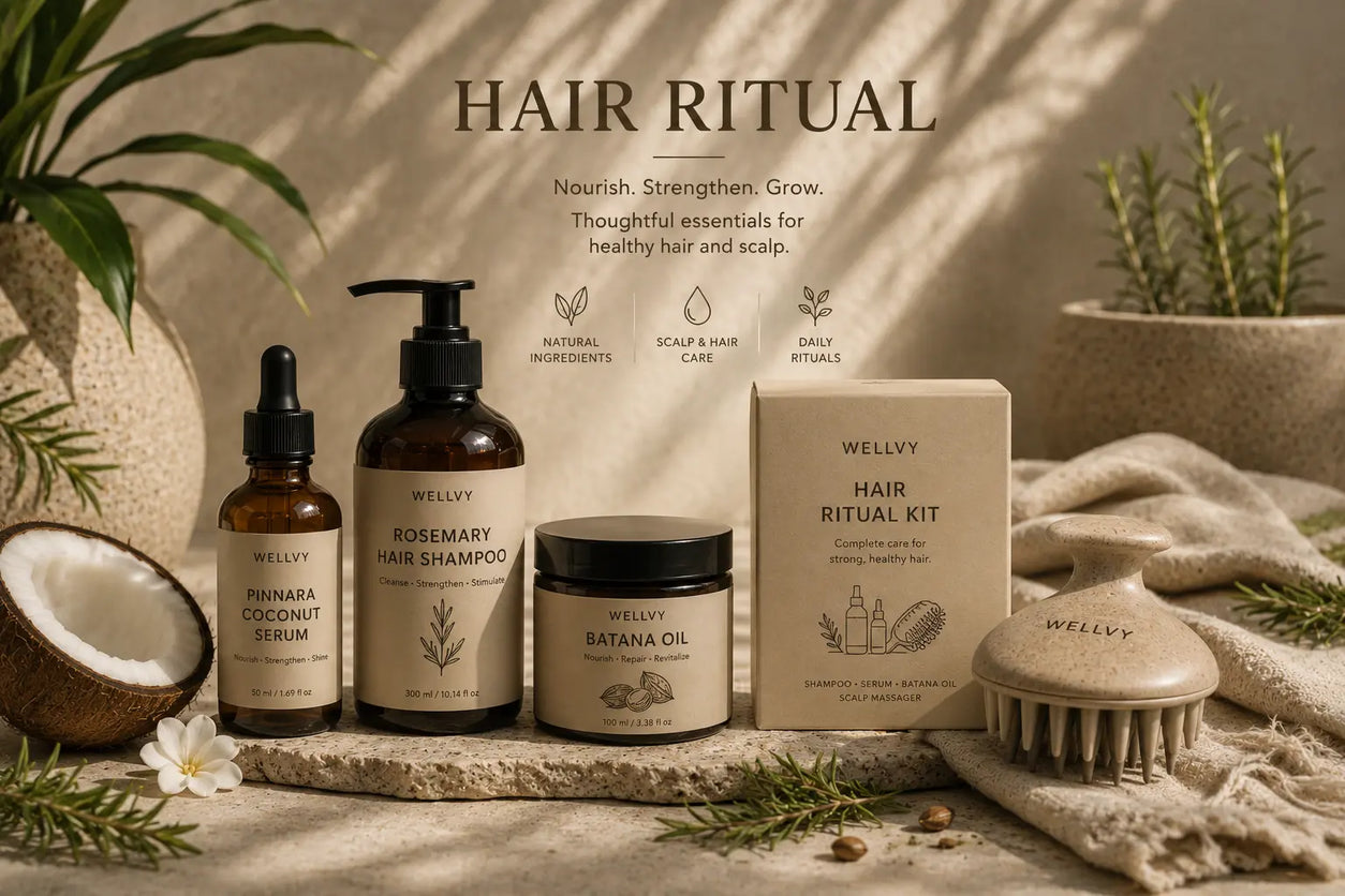 wellvy store hair collection