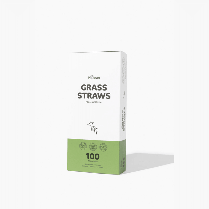 100 Grass Straws - wellvy wellness store