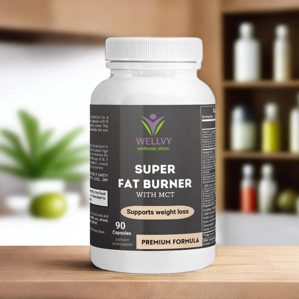 WELLVY Super Fat Burner: Enhanced with MCT for Optimal Results - wellvy wellness store