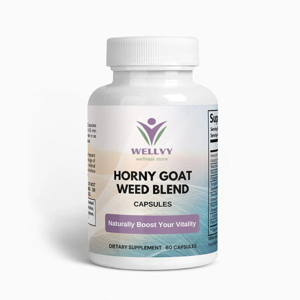 WELLVY Vitality Boost: Premium Horny Goat Weed Blend