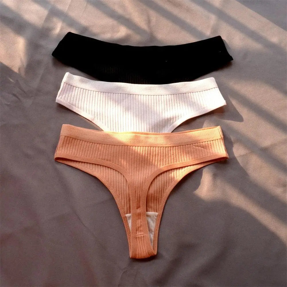 3 Pcs Seamless Ladies Cotton Underwear