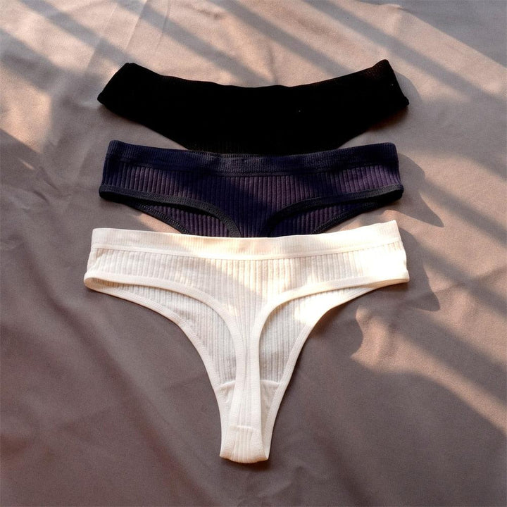 3 Pcs Seamless Ladies Cotton Underwear - wellvy wellness store