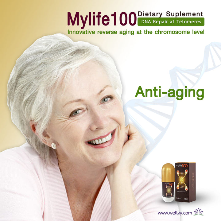 Mylife 100 Antiaging Dietary Supplement - wellvy wellness store