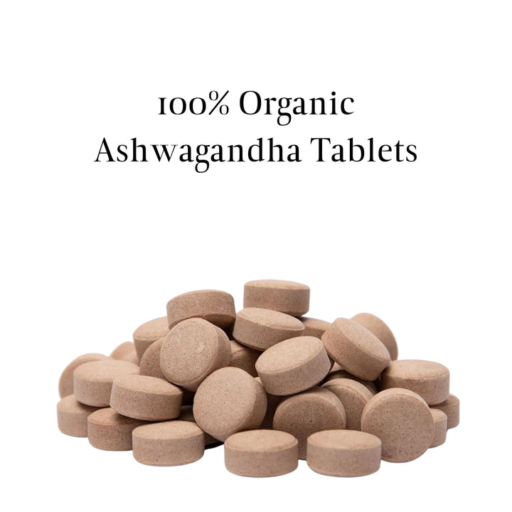 JJ Organic Ashwagandha Tablets - wellvy wellness store