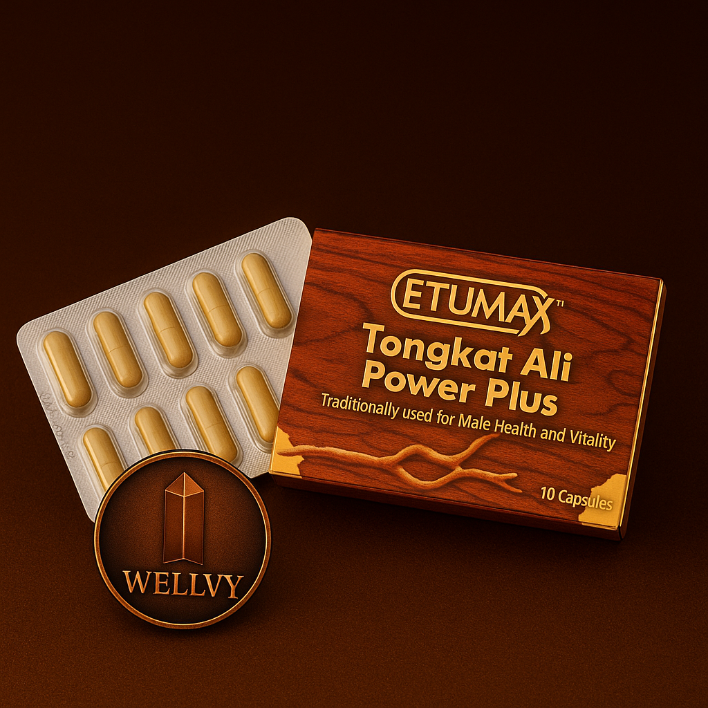 Etumax Tongkat Ali Power Plus – Male Vitality & Performance Enhancer WELLVY Wellness Store