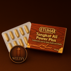 Etumax Tongkat Ali Power Plus – Male Vitality & Performance Enhancer WELLVY Wellness Store