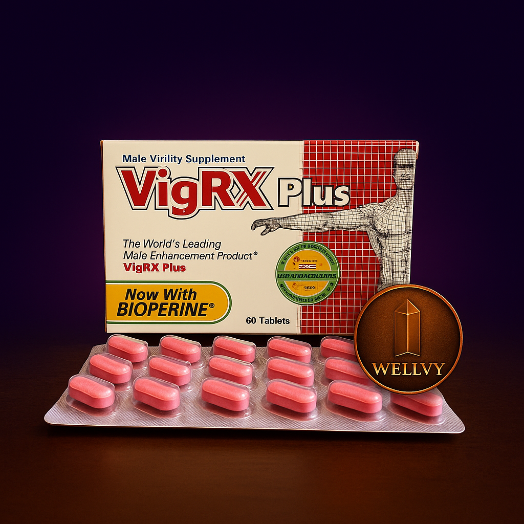 VigRX Plus – Natural Male Vitality & Performance Supplement | 60 Tablets (1-Month Supply) wellvy wellness store