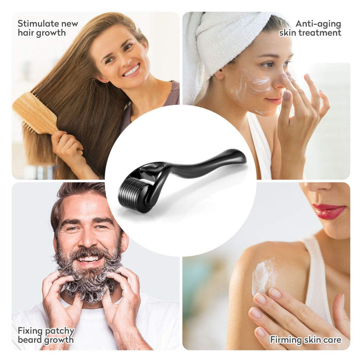 Derma Roller for Skin, Beard & Hair Growth - wellvy wellness store