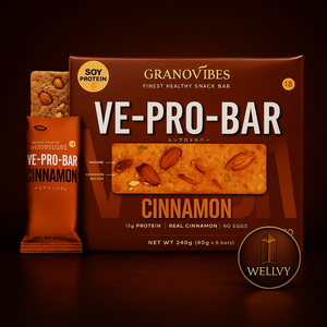 Granovibes Vegan Protein Bar – Natural, High-Protein Fuel for Your Active Lifestyle wellvy wellness store
