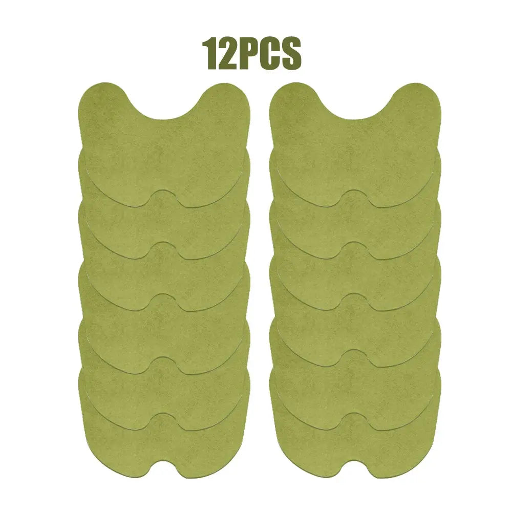 Herbal Heat Therapy Patches for natural pain relief and muscle relaxation – ideal for neck, shoulder, back, and knee pain management