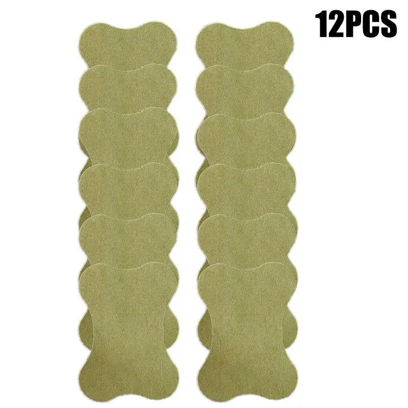 Herbal Heat Therapy Patches for natural pain relief and muscle relaxation – ideal for neck, shoulder, back, and knee pain management