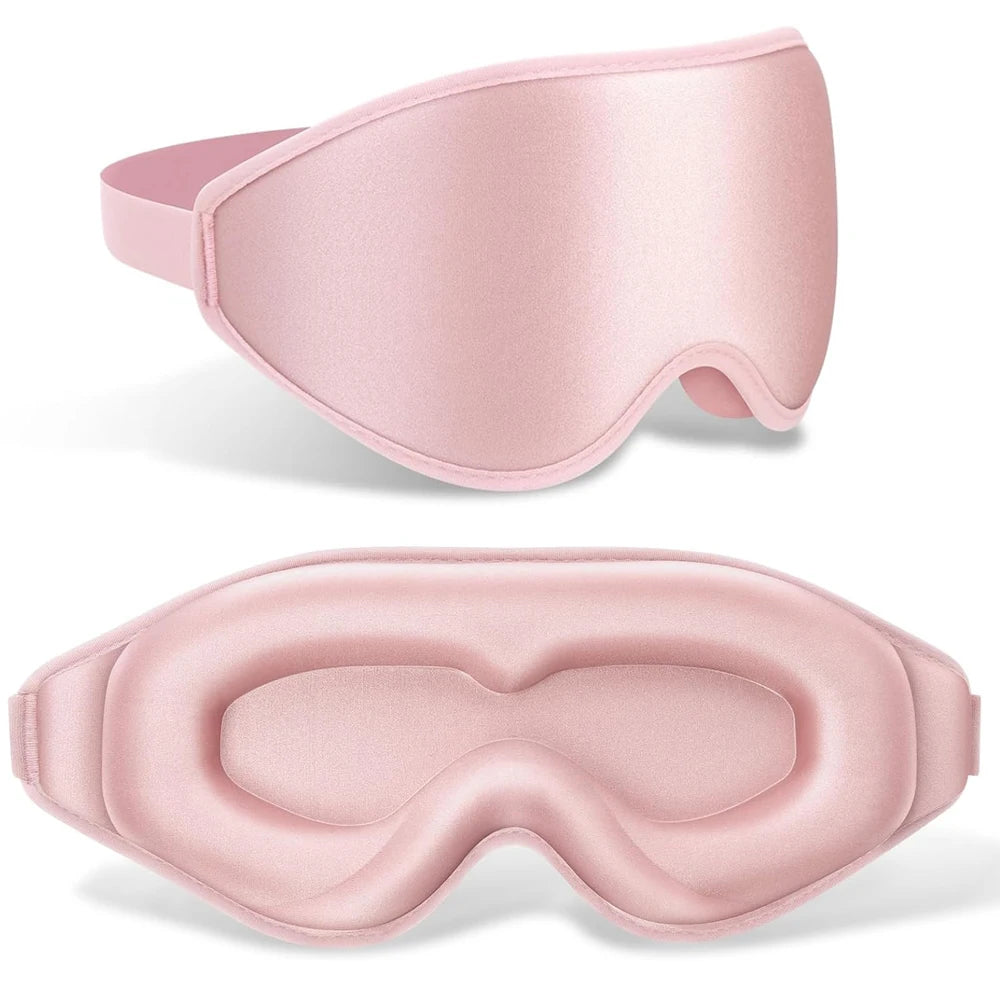 3D Sleeping Mask 100% Blockout Light Sleep Mask For Eye Soft Eye Mask for Travel Eyeshade Night Breathable Blindfold Slaapmasker wellvy wellness store