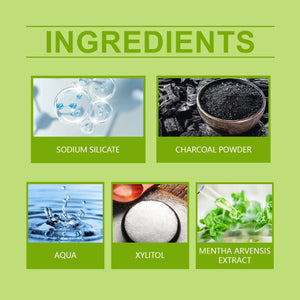 Bamboo Charcoal Toothpaste | Deep Cleansing, Stain Removal & Fresh Breath – 85g