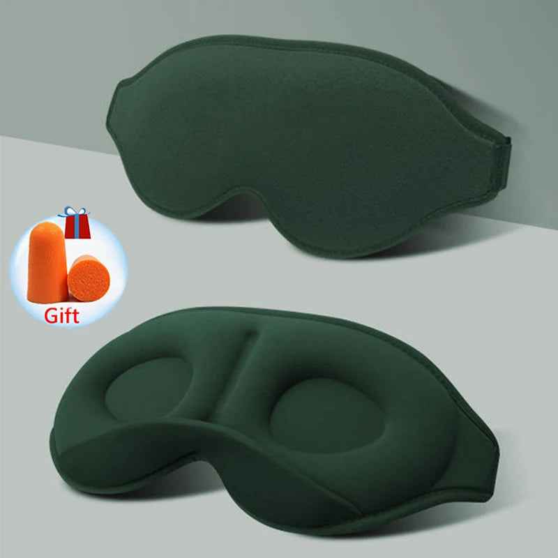 3D Sleeping Mask 100% Blockout Light Sleep Mask For Eye Soft Eye Mask for Travel Eyeshade Night Breathable Blindfold Slaapmasker wellvy wellness store
