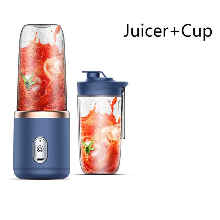 Portable Small Electric Juicer Stainless Steel Blade - wellvy wellness store