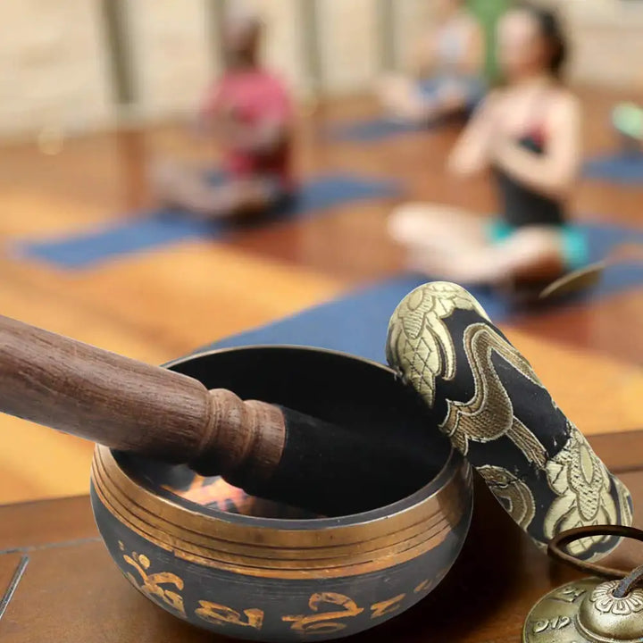 Miwayer Lotus Singing Bowl Set: Ideal for Meditation & Healing - wellvy wellness store