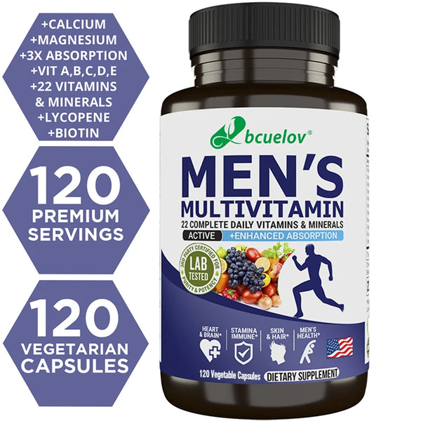 Bcuelov Men's Vitamin and Mineral Supplement - wellvy wellness store