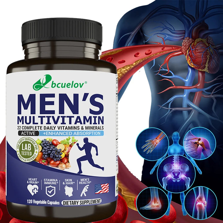 Bcuelov Men's Vitamin and Mineral Supplement - wellvy wellness store