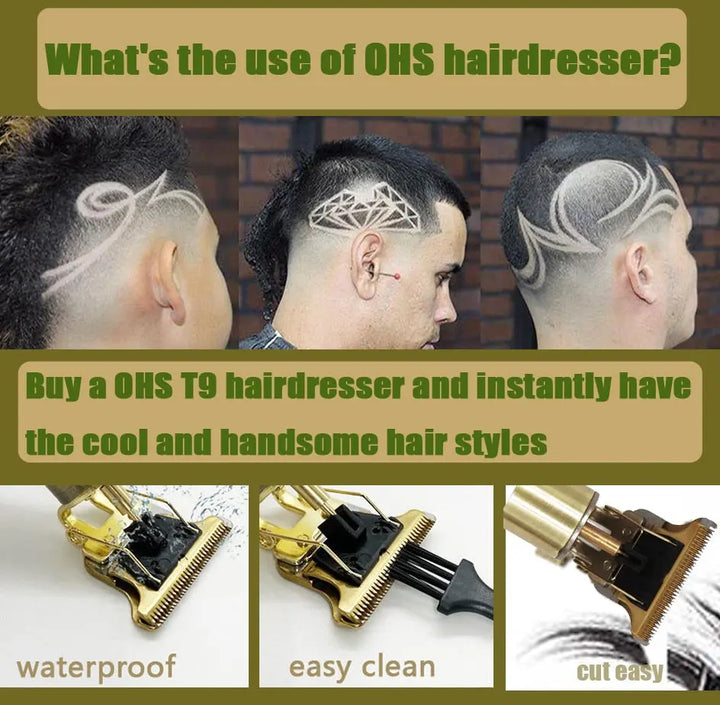 OHS Professional Hair Clippers - wellvy wellness store