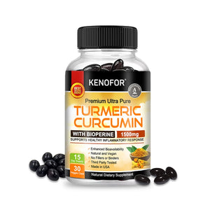 Kenofor Curcumin Antioxidant Capsules - wellvy wellness store