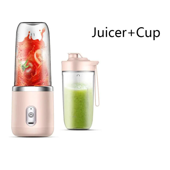 Portable Small Electric Juicer Stainless Steel Blade - wellvy wellness store