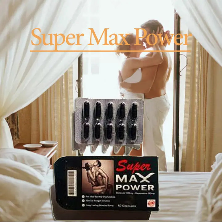 Super Max Power Capsules - wellvy wellness store