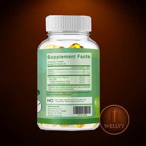 WELLVY Vegan Omega-3 — Plant-Based DHA & EPA for Cognitive, Cardiovascular, and Cellular Integrity wellvy store