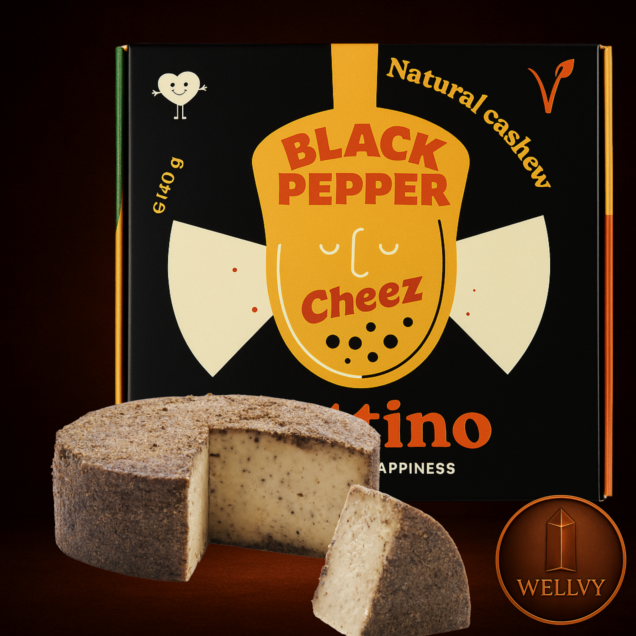 Nuttino Vegan Paprika Chili Cheese 140g wellvy store