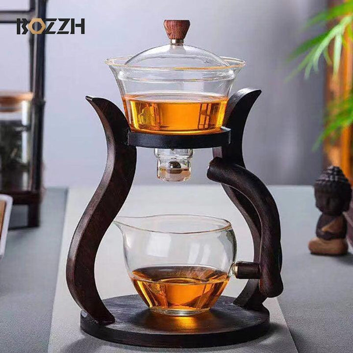 BOZZH Heat-Resistant Glass Tea Set 