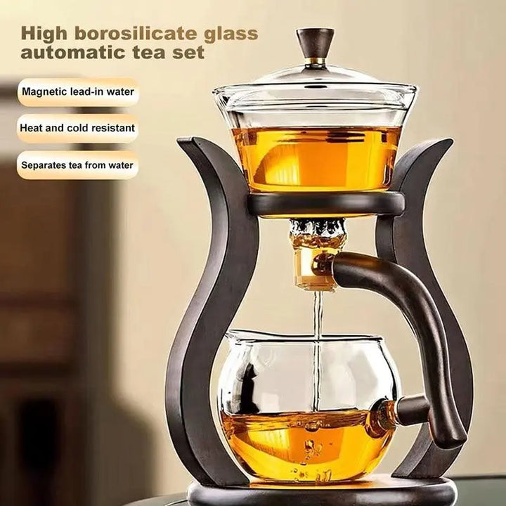BOZZH Heat-Resistant Glass Tea Set - wellvy wellness store