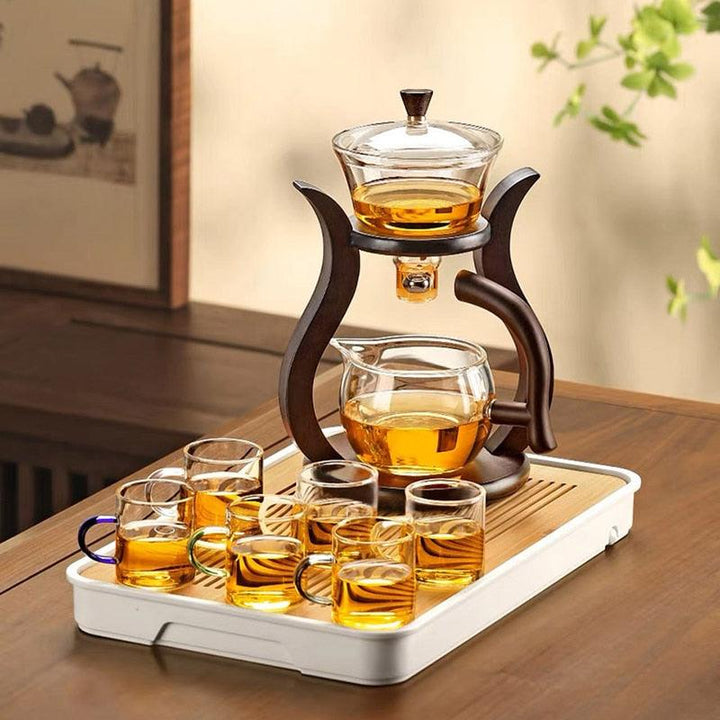 BOZZH Heat-Resistant Glass Tea Set 