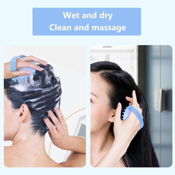 Head Scalp Massage Brush Comb - wellvy wellness store