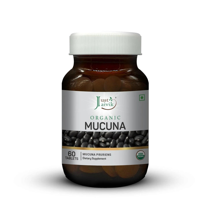 JJ Organic Mucuna Pruriens Tablets - wellvy wellness store