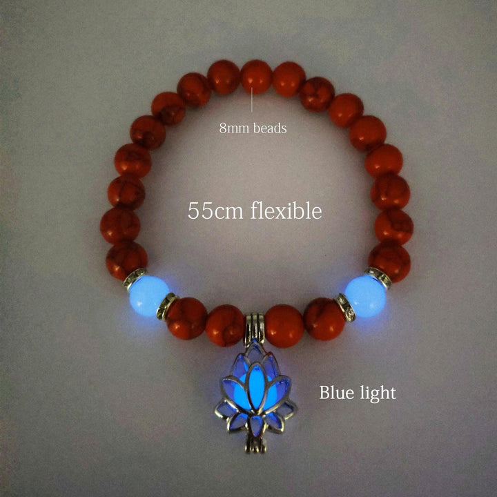 Natural Stone Yoga Bracelet, Healing, meditation - wellvy wellness store