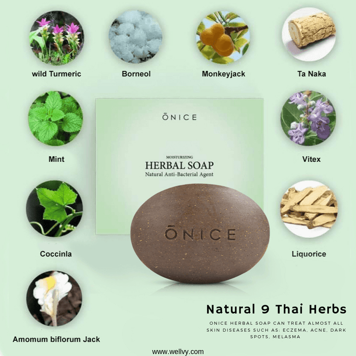 ONICE NOPPAKOW HERBAL SOAP - WELLVY wellness & beauty