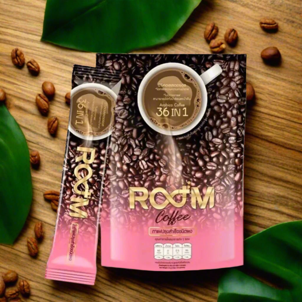 Room Instant Coffee Mix: 36 - in - 1 Blend for Weight Loss - wellvy wellness store