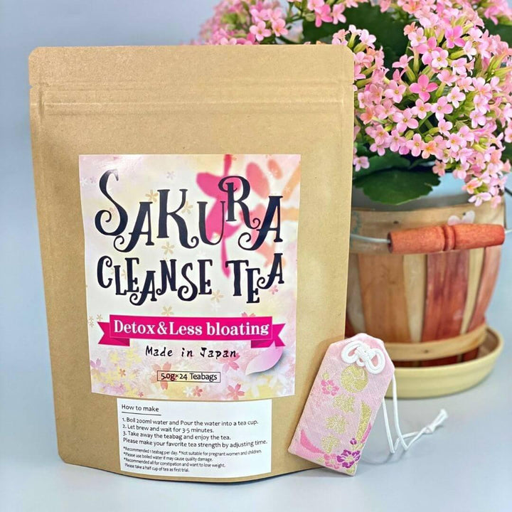 Sakura Cleanse Detox Tea - wellvy wellness store