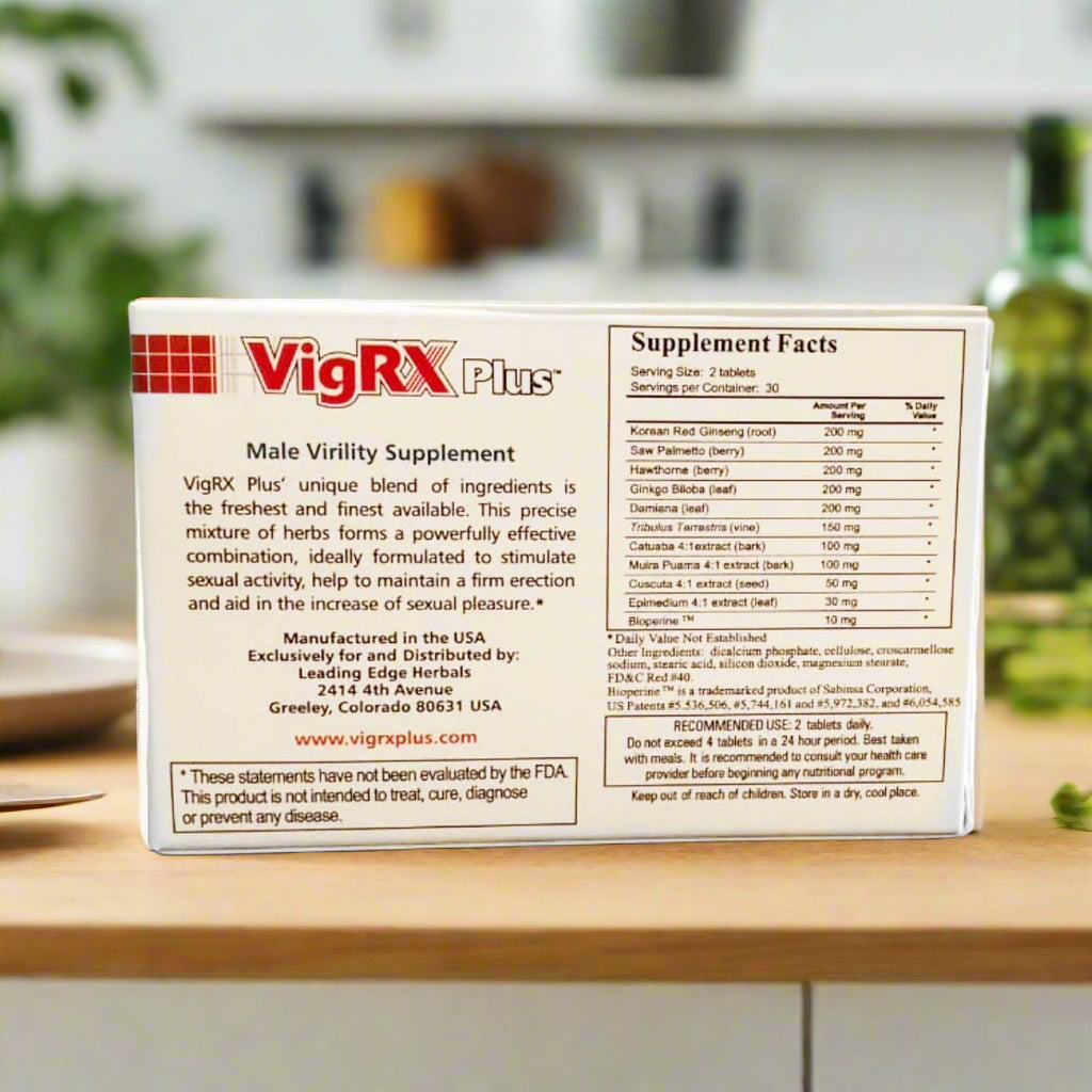 VigRX Plus Dietary Supplement for Men - wellvy wellness store