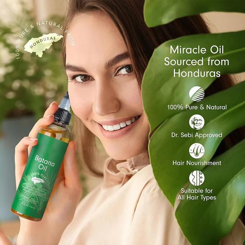 100% Pure Batana Oil – Hair Nourishment for Thicker, Fuller, Healthier Hair – 118ml – Vegan, Natural, For All Hair Types WELLVY Wellness Store