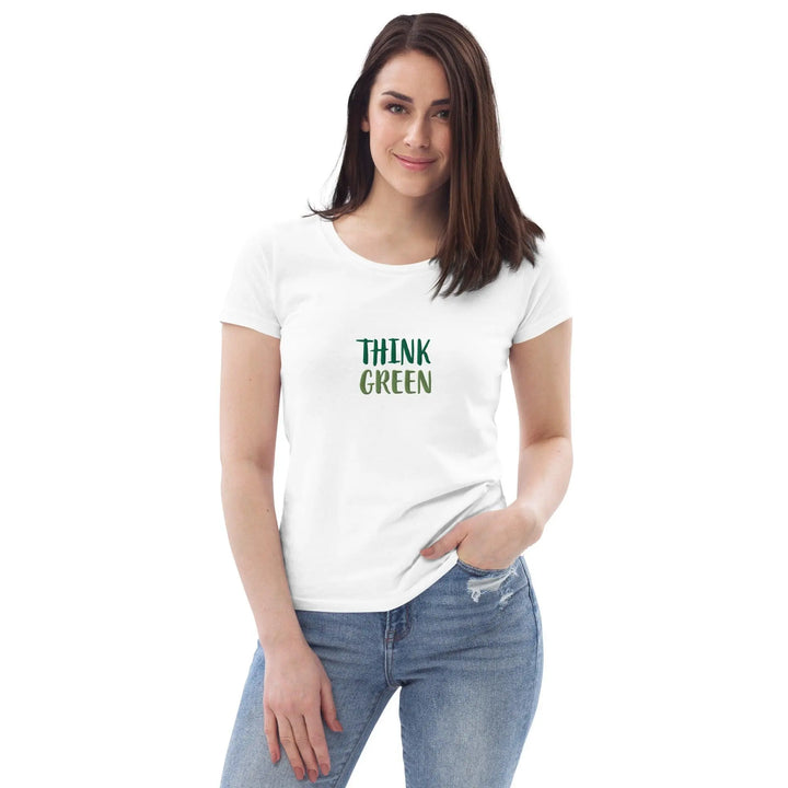 Women's fitted eco tee - wellvy wellness store